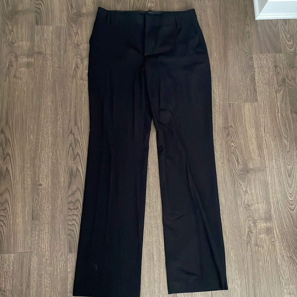 Black suit pants